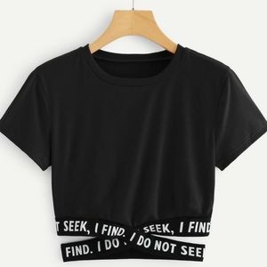 Brand New shein Crop Top